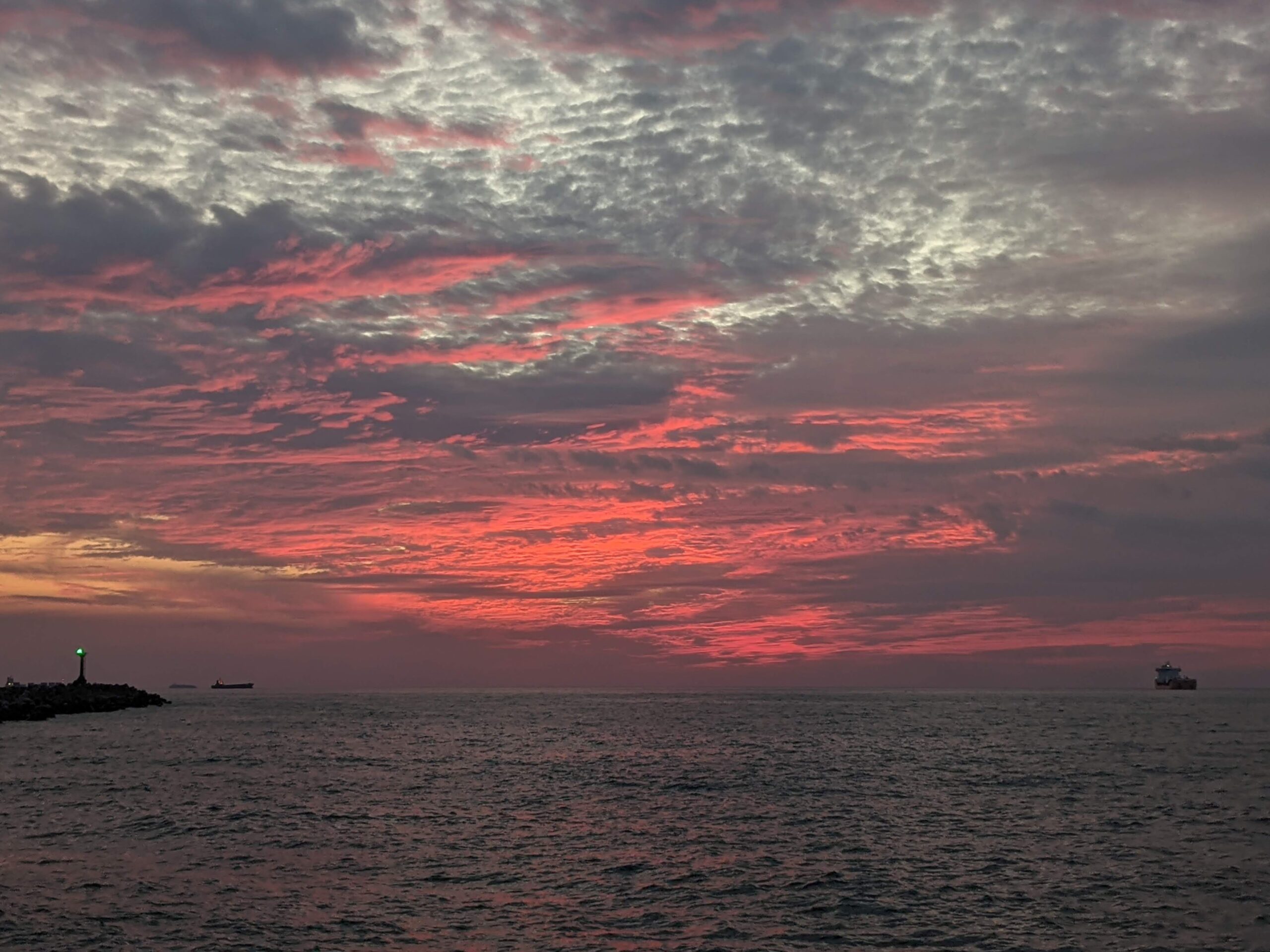 Sunset at Xiziwan Beach